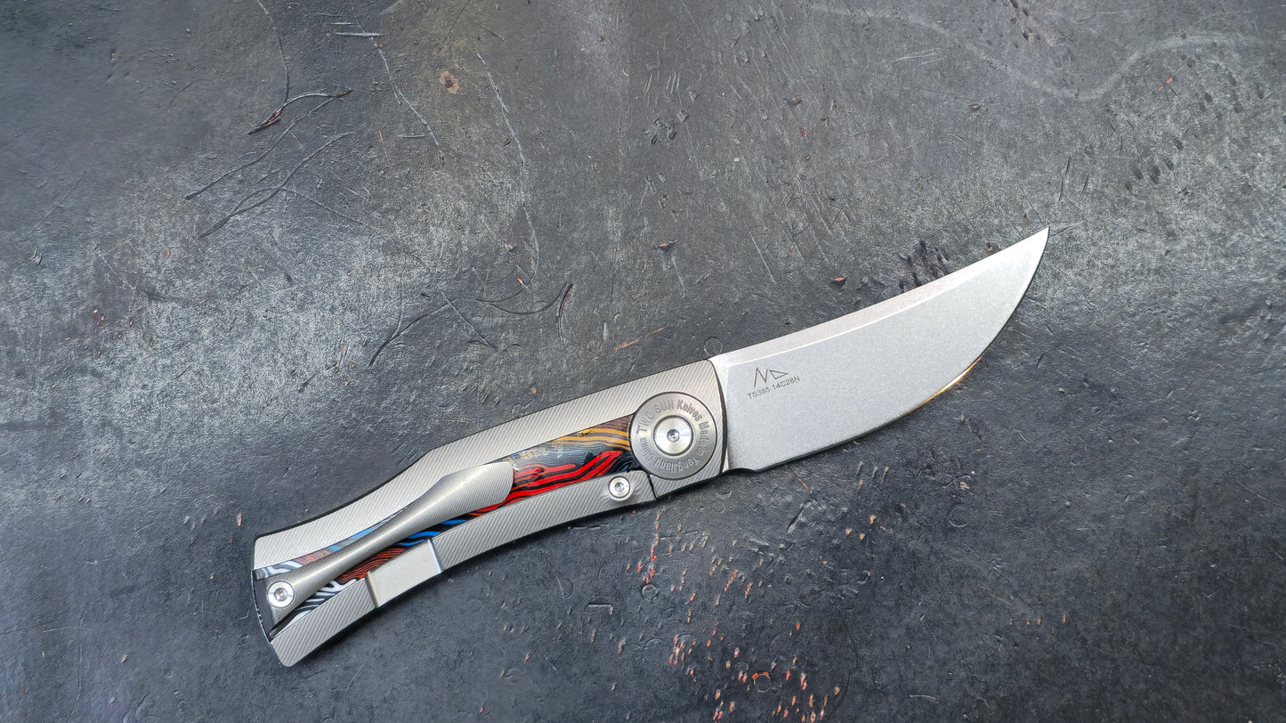 TWOSUN TS385 Titanium Gimascus G10 14C28N (NEW)