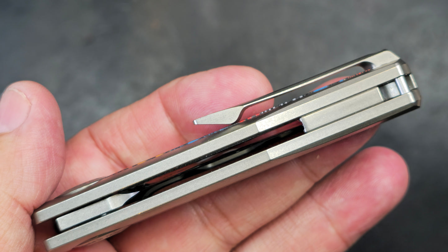 TWOSUN TS385 Titanium Gimascus G10 14C28N (NEW)