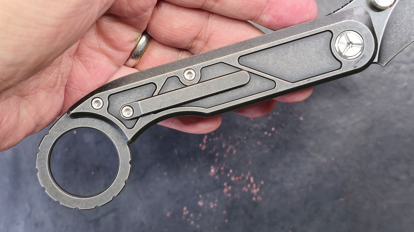 TWOSUN TS370 Titanium (BLACK STONEWASH) D2 (NEW)