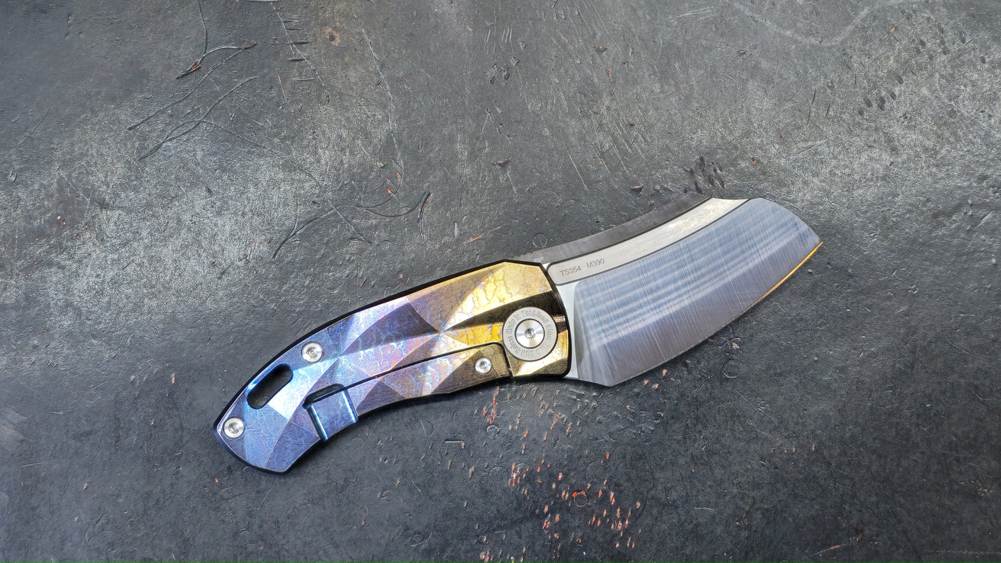 TWOSUN TS354 Titanium (ANODIZED COLOR) M390 (NEW)