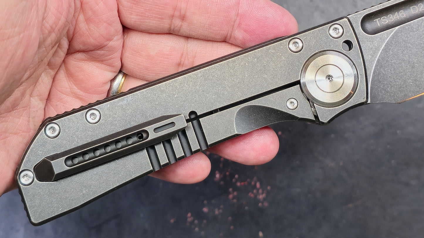TWOSUN TS346 Titanium (BLACK STONEWASH) D2 (NEW)