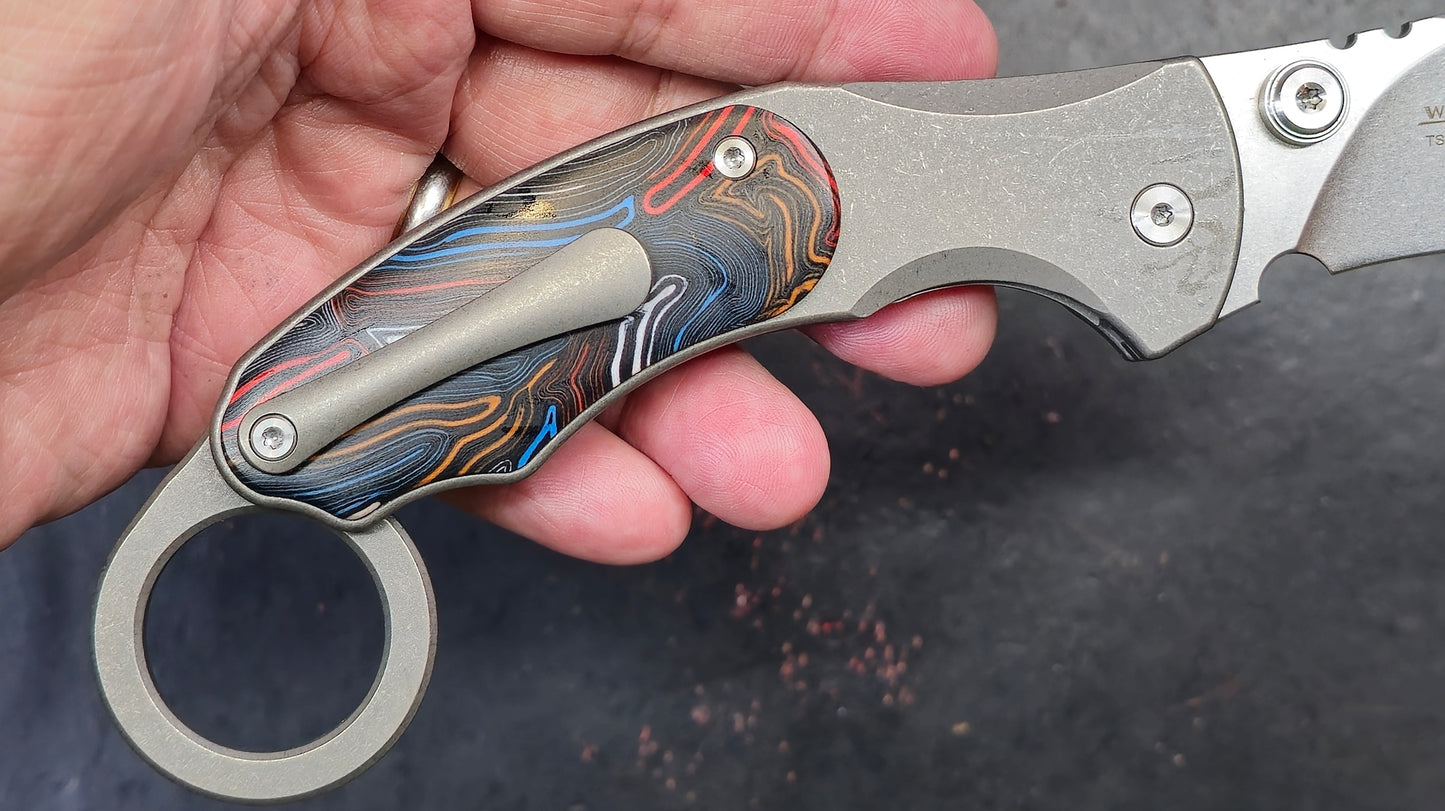 TWOSUN TS373 Titanium Gimascus G10 D2 (NEW)