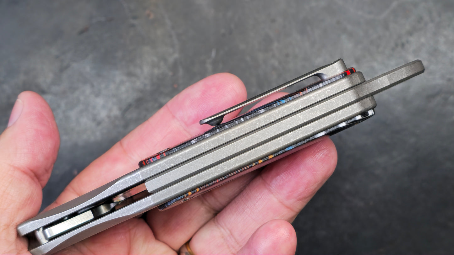 TWOSUN TS373 Titanium Gimascus G10 D2 (NEW)