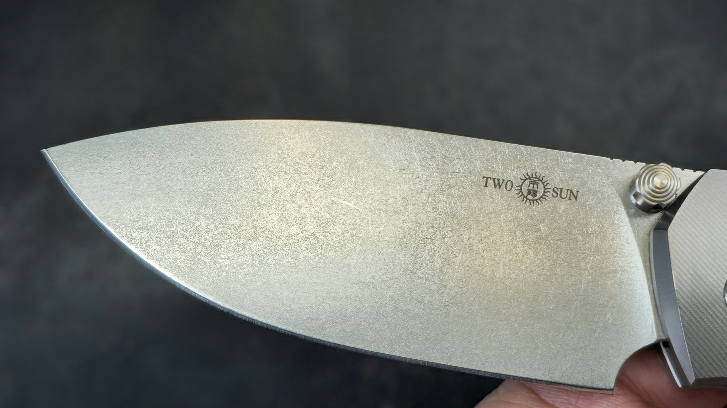TWOSUN TS433 Titanium/PEI Handle K110