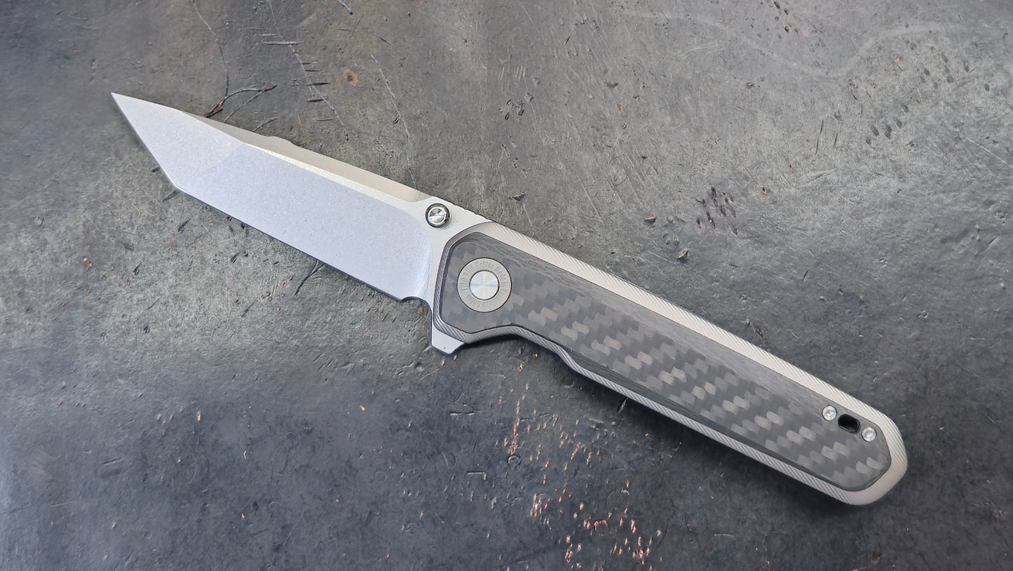 TWOSUN TS473 Titanium/Carbon Fiber Handle 14C28N (NEW)
