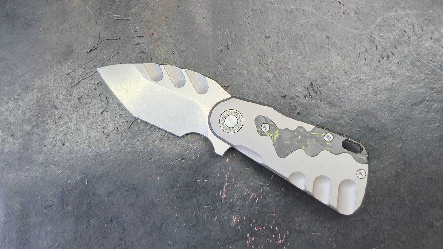 TWOSUN TS512 Carbon Fiber/Titanium Handle M390 (NEW)