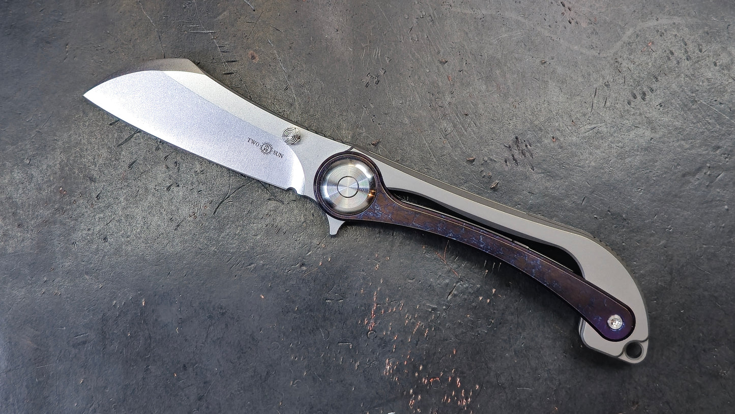 TWOSUN TS403 Titanium Color anodized D2 (NEW)