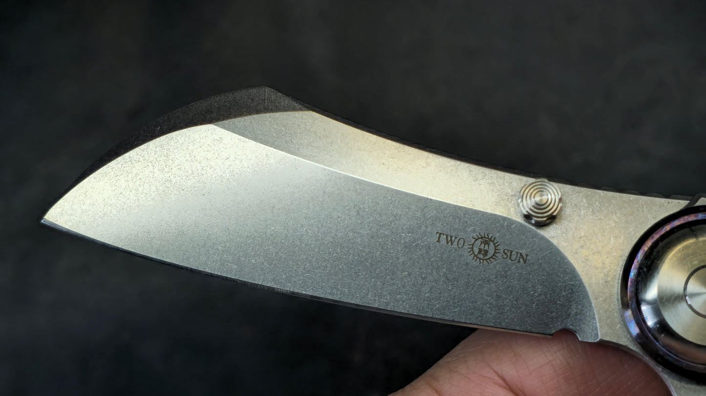 TWOSUN TS403 Titanium Color anodized D2 (NEW)