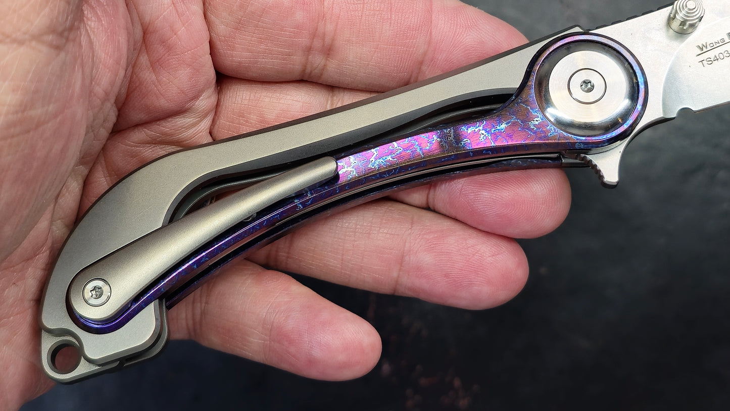 TWOSUN TS403 Titanium Color anodized D2 (NEW)