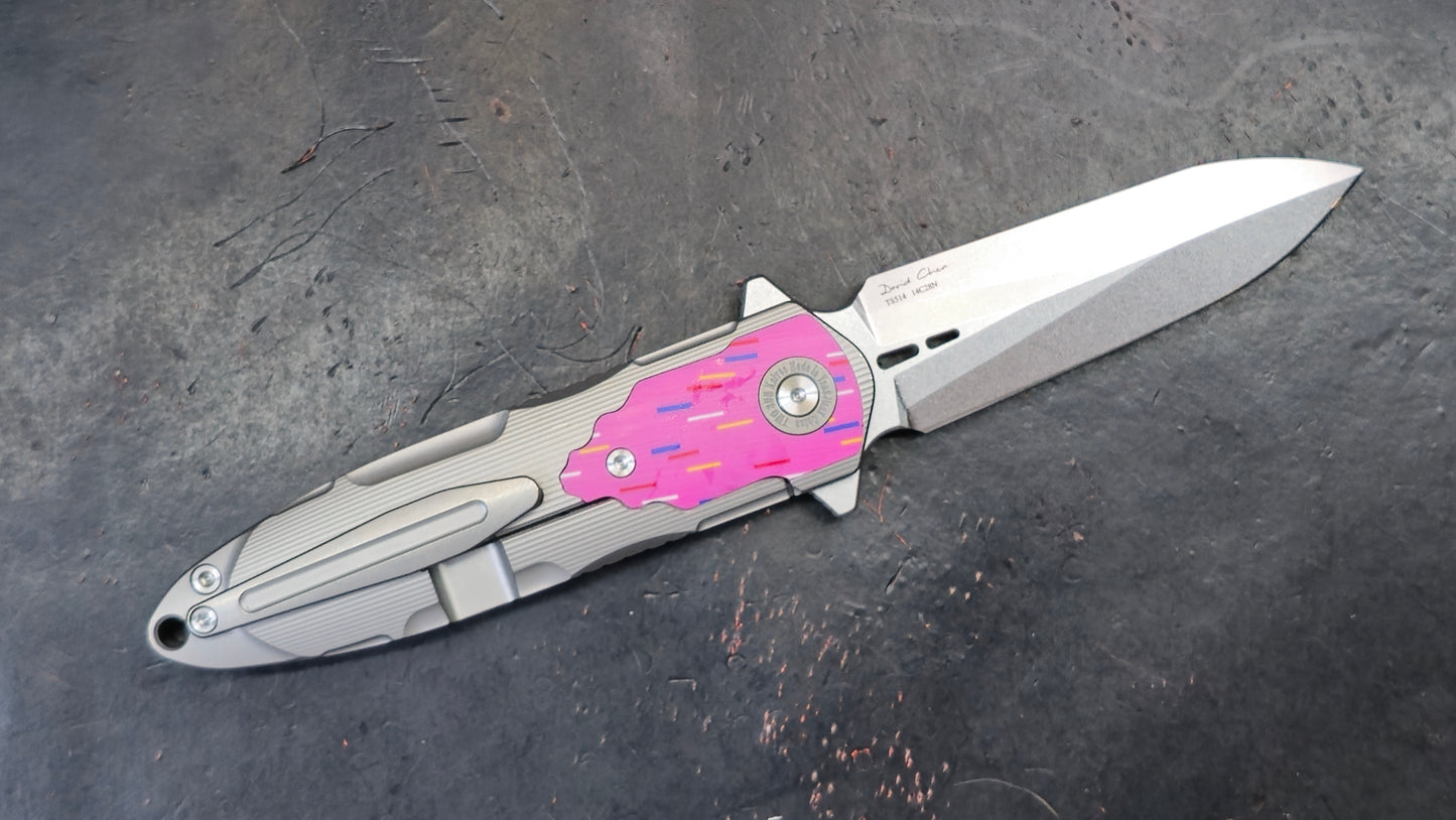 TWOSUN TS514 Sprinkle G10 / Titanium 14C28N (NEW)