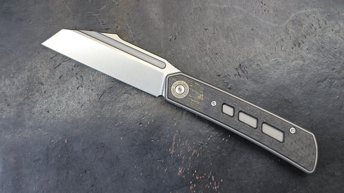 TWOSUN TS474 Titanium/Carbon Fiber Handle M398 (NEW)