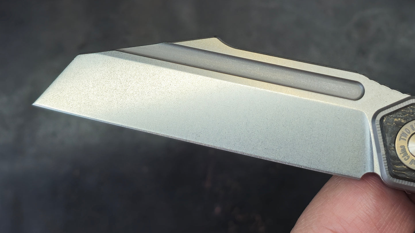TWOSUN TS474 Titanium/Carbon Fiber Handle M398 (NEW)