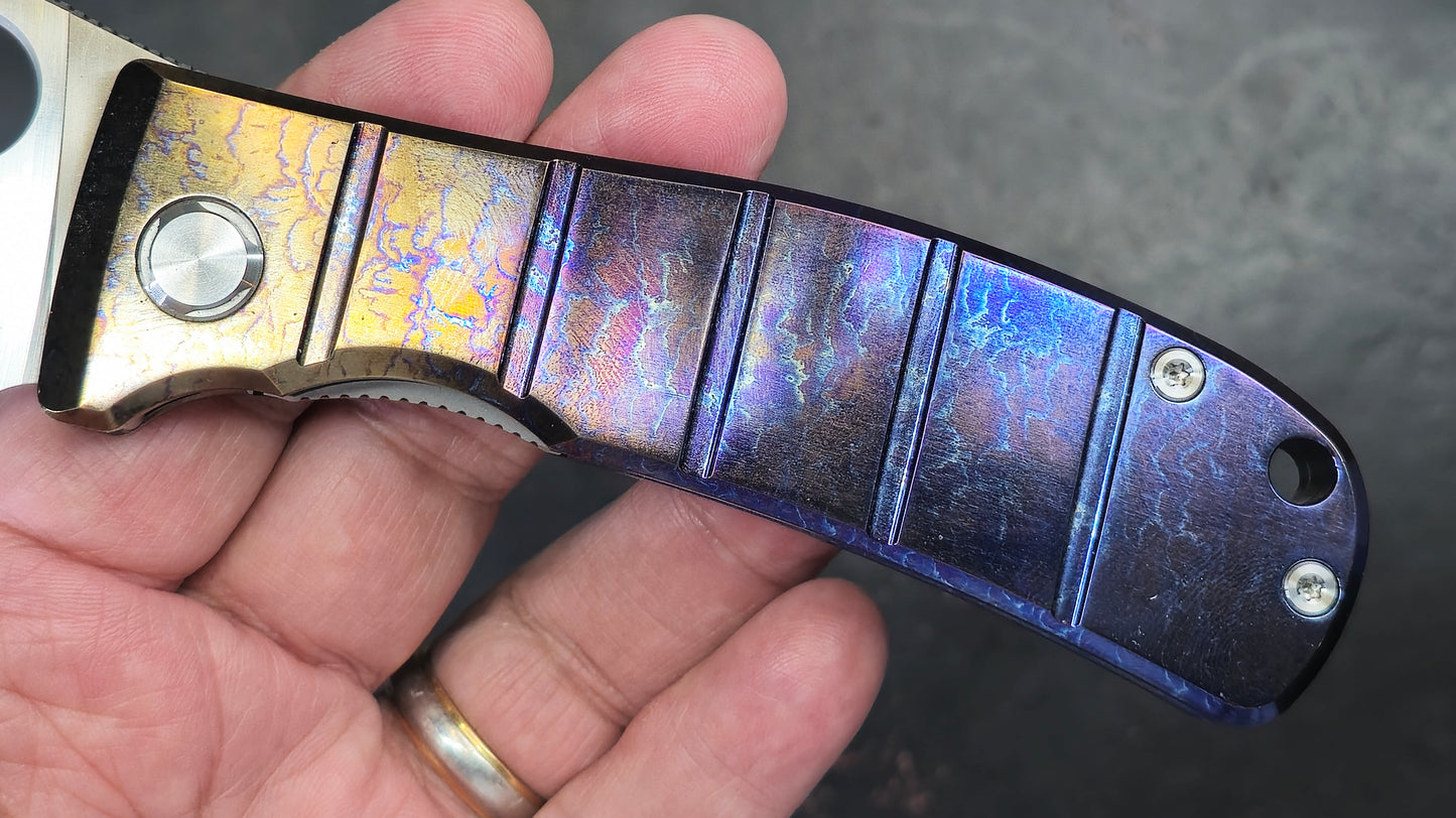 TWOSUN TS408 Titanium Handle 14C28N