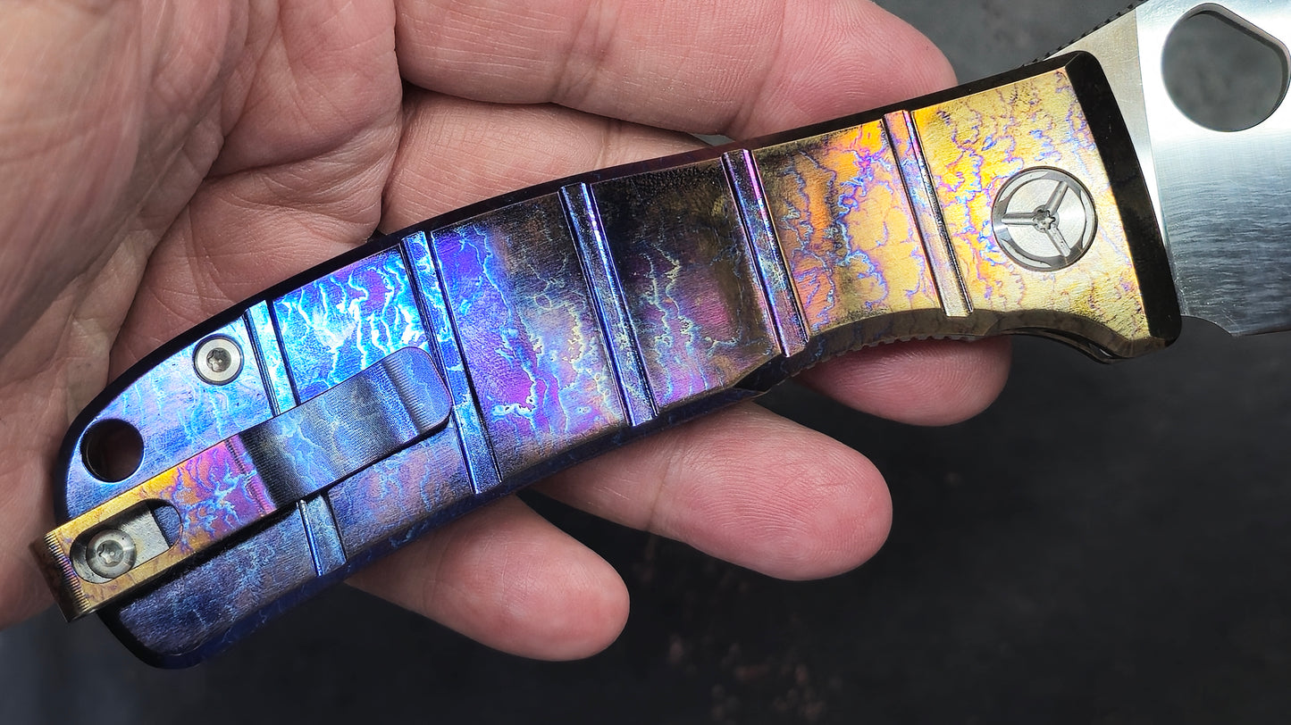 TWOSUN TS408 Titanium Handle 14C28N