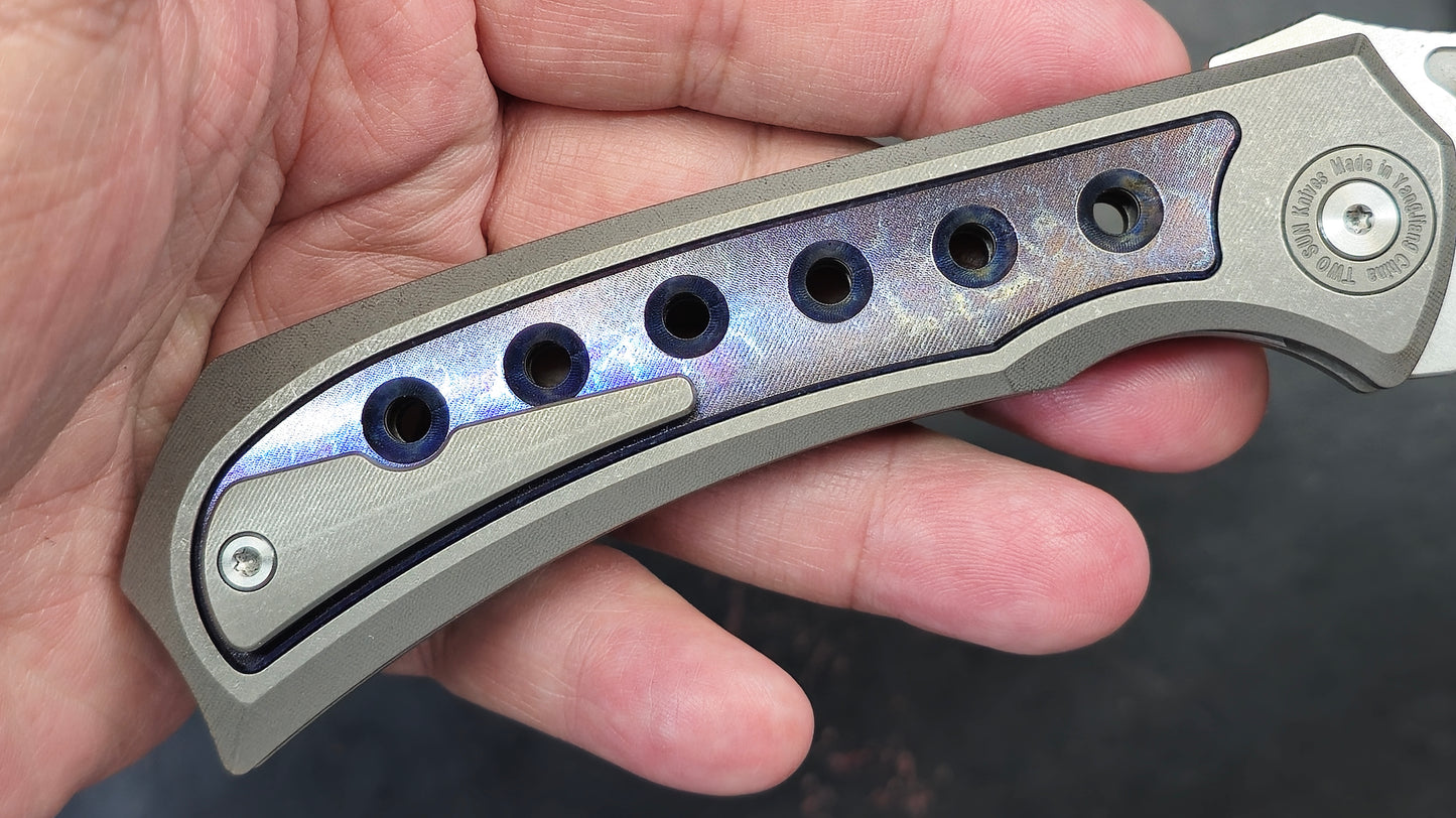 TWOSUN TS400 Color Titanium Handle D2 (NEW)
