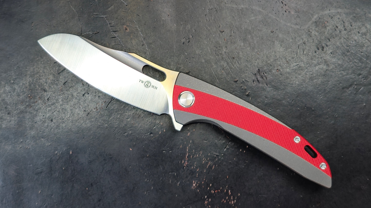 TWOSUN TS432 G10/Titanium Handle K110 (NEW)