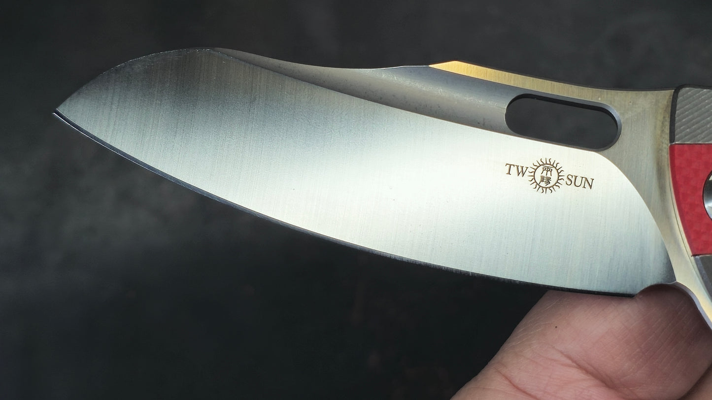 TWOSUN TS432 G10/Titanium Handle K110 (NEW)