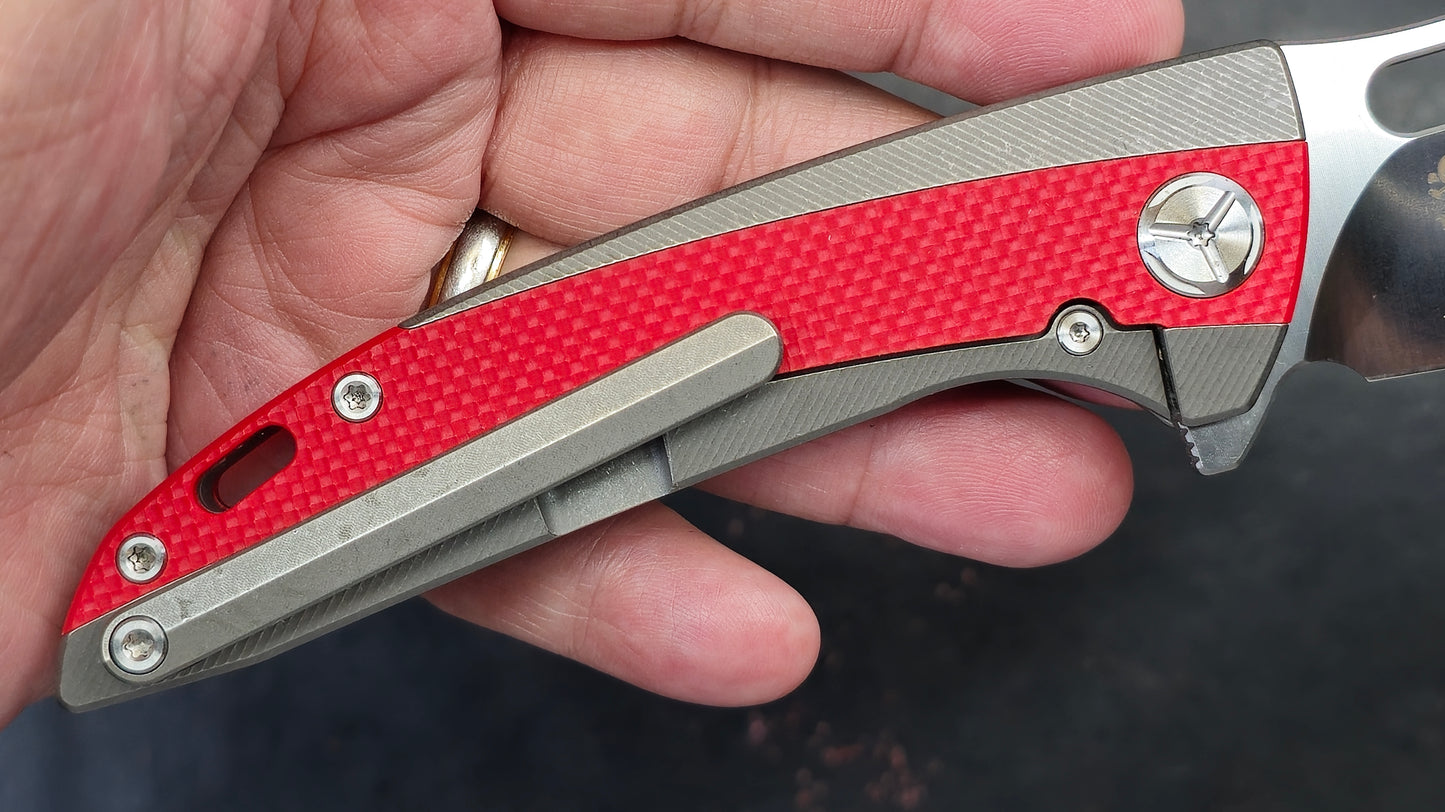 TWOSUN TS432 G10/Titanium Handle K110 (NEW)