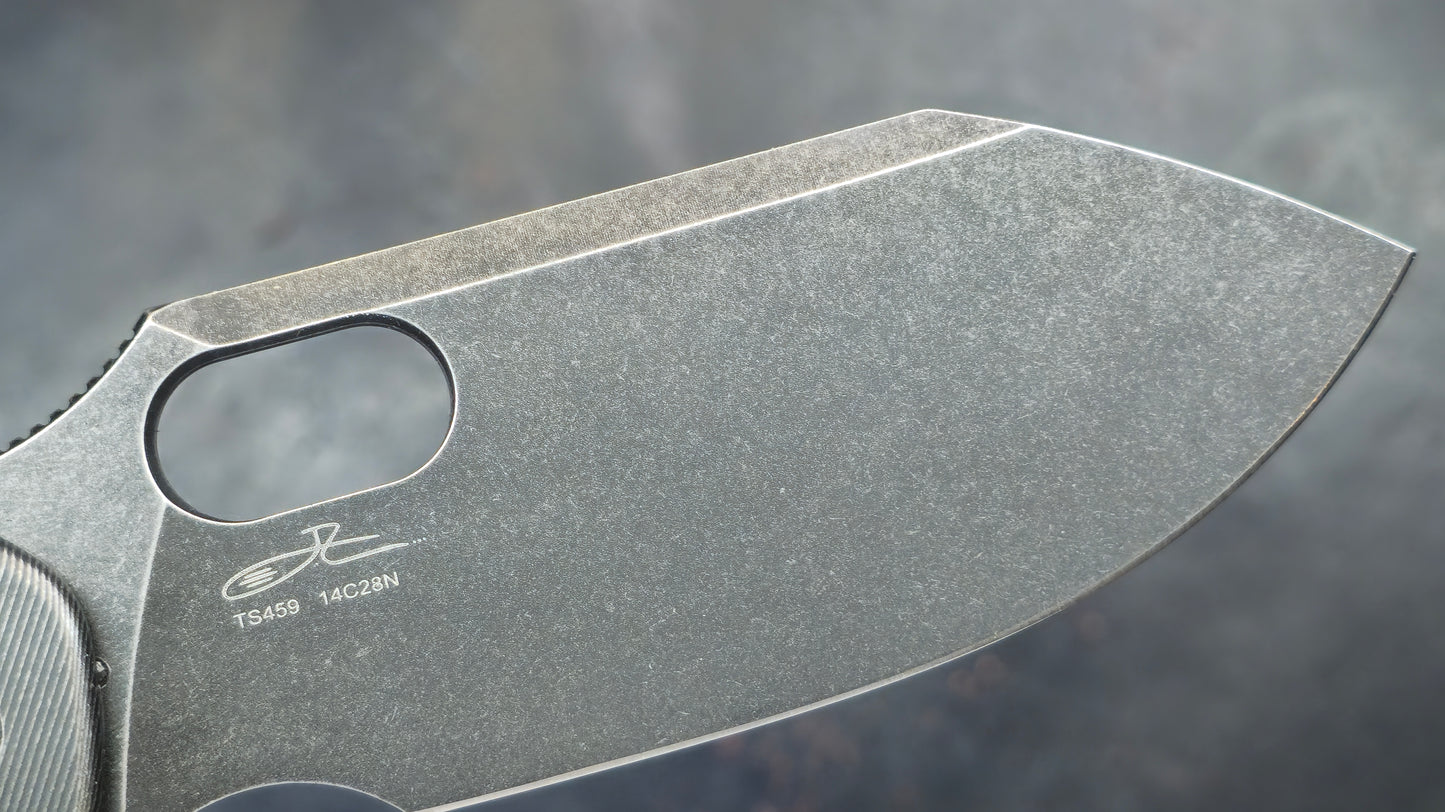 TWOSUN TS459 Black Titanium Handle 14C28N (NEW)