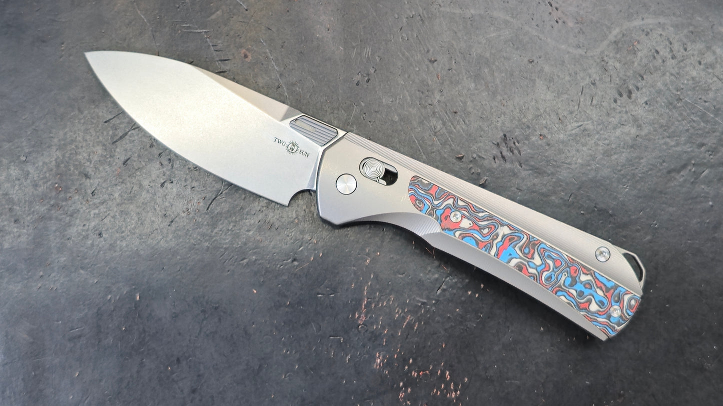 TWOSUN TS429 Titanium / Color Carbon Fiber YJ01-V1 (NEW)
