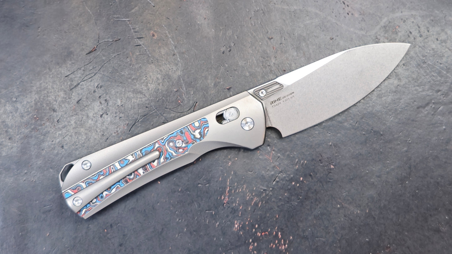 TWOSUN TS429 Titanium / Color Carbon Fiber YJ01-V1 (NEW)