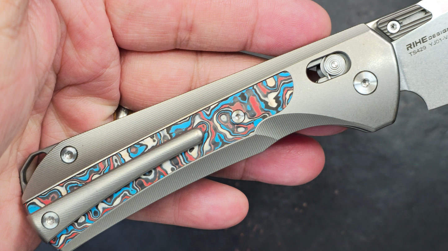 TWOSUN TS429 Titanium / Color Carbon Fiber YJ01-V1 (NEW)