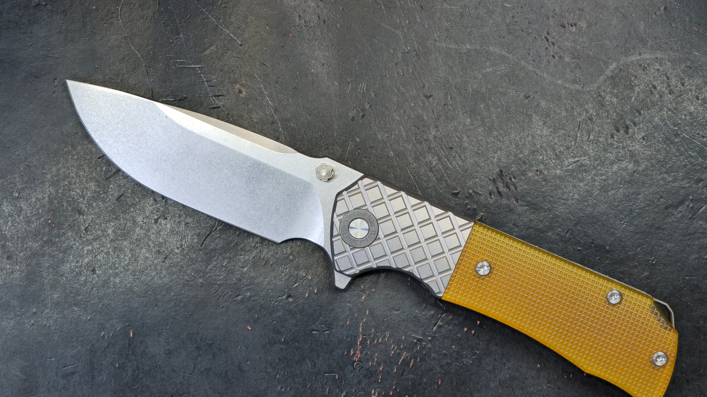 TWOSUN TS461 Titanium/PEI Handle M390 (NEW)