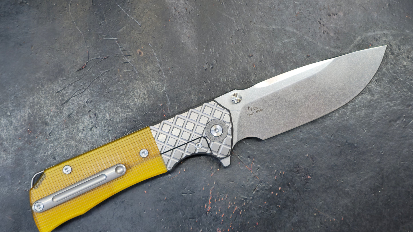 TWOSUN TS461 Titanium/PEI Handle M390 (NEW)