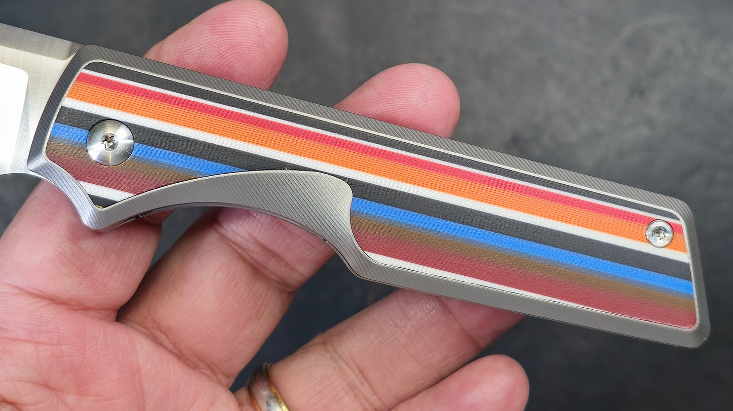 TWOSUN TS436 Serape G10 / Titanium Handle K110 (NEW)