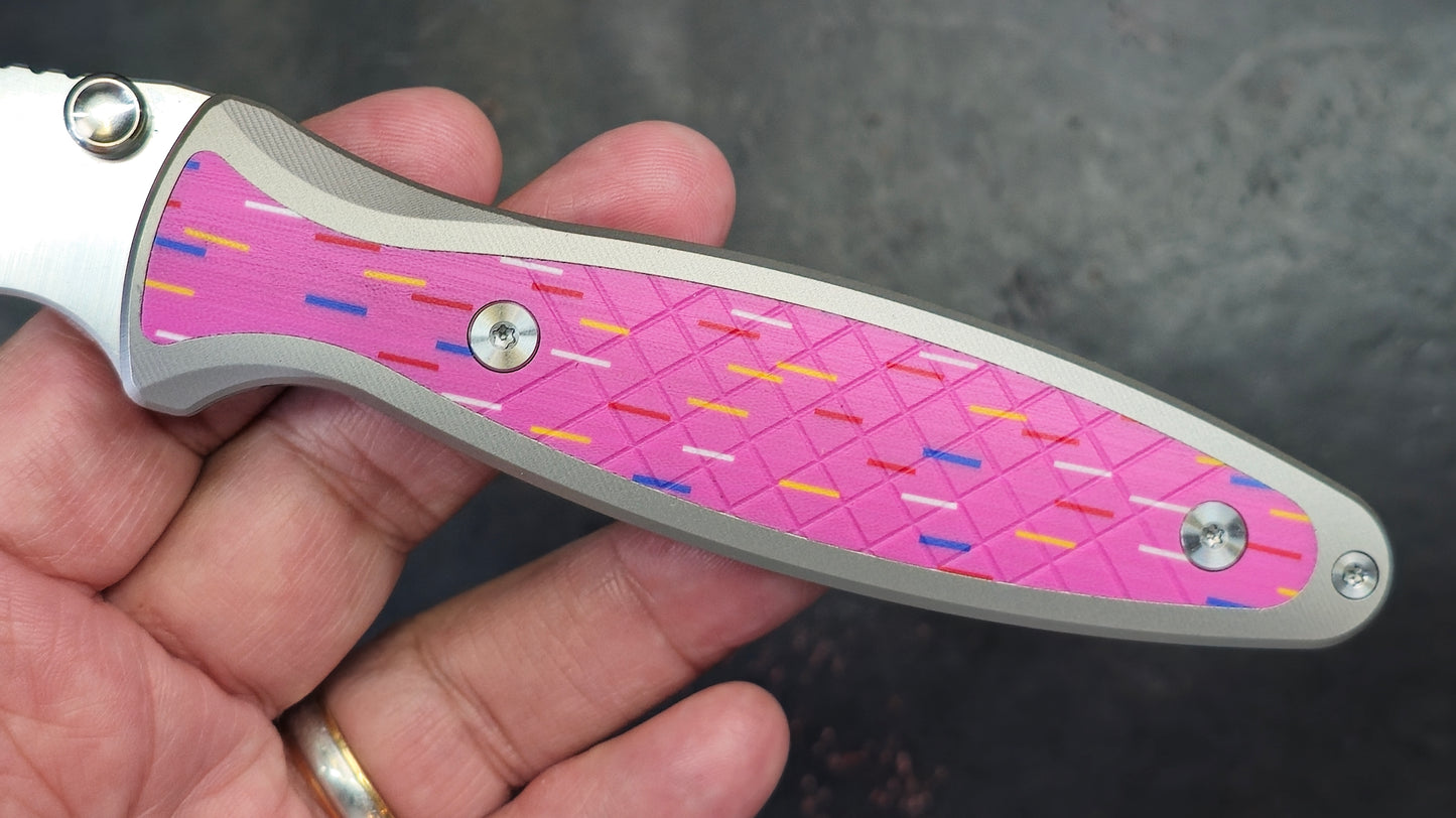 TWOSUN TS441 Titanium/G10 Handle 154CM (NEW)