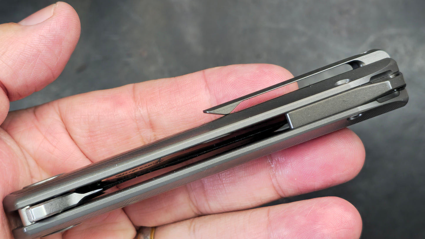 TWOSUN TS419 Titanium/Carbon Fiber Handle YJ01-V1 (NEW)