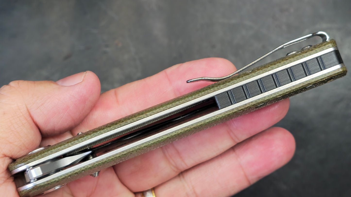 TWOSUN TS505 Micarta Handle N690 (NEW)