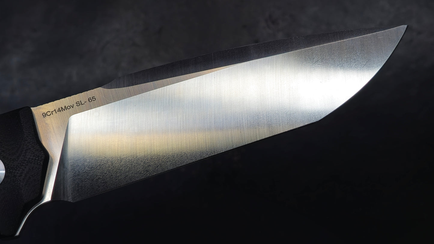 SIXLEAF SL-65 G-10 9CR14MOV With A Fire Starter Striker (NEW)