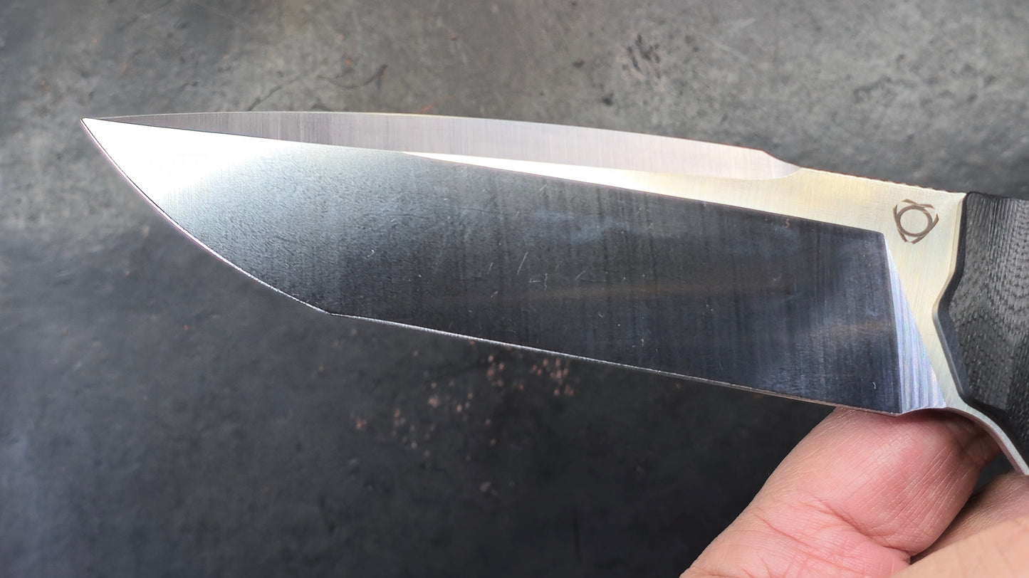 SIXLEAF SL-65 G-10 9CR14MOV With A Fire Starter Striker (NEW)