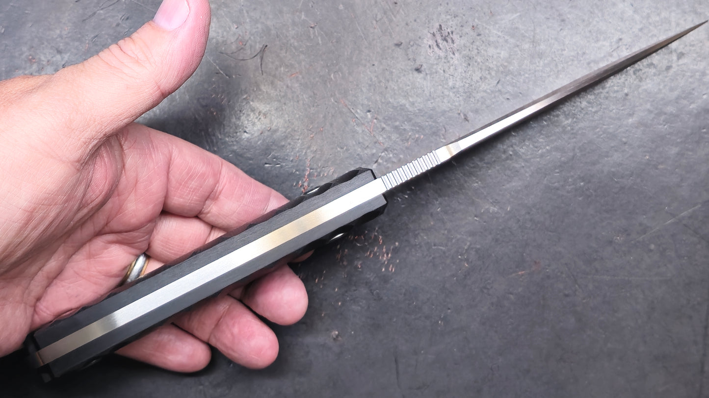 SIXLEAF SL-65 G-10 9CR14MOV With A Fire Starter Striker (NEW)