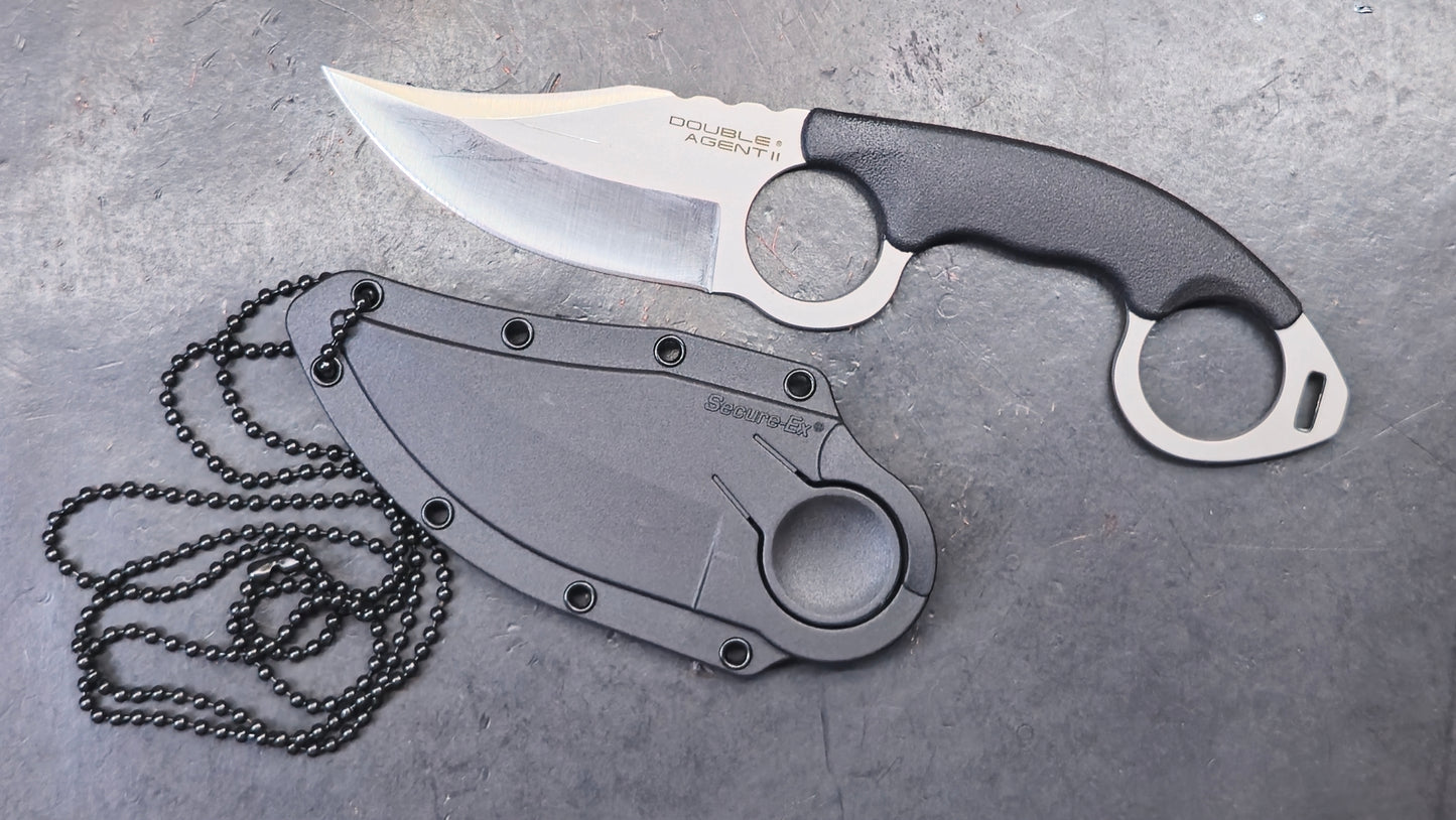 Cold Steel DOUBLE AGENT II (PRE-GSM) AUS8 (NEW)