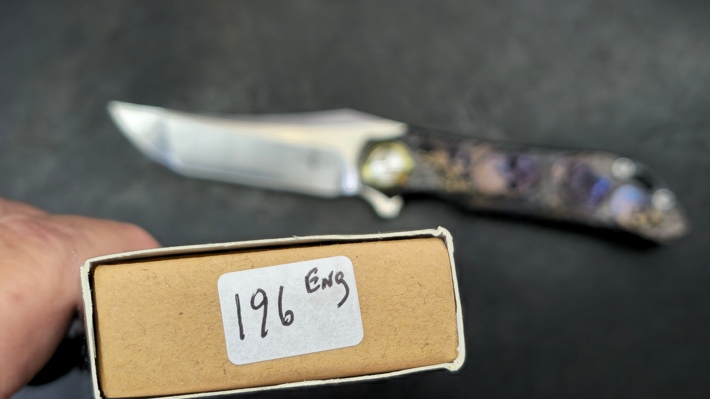 TWOSUN TS196 ENGRAVED Titanium M390 (NEW)