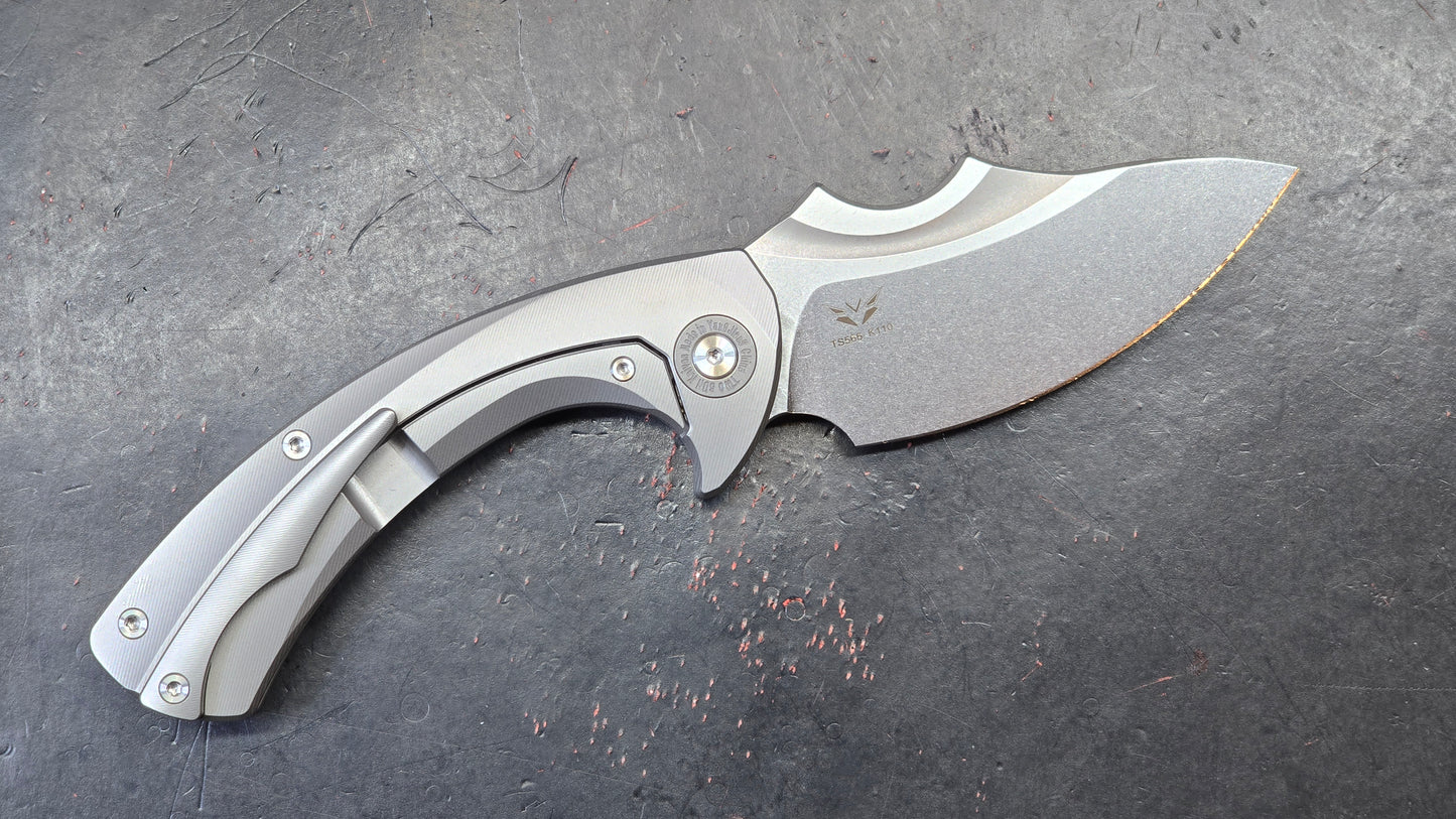 TWOSUN TS566 Micarta Titanium K110 (NEW)