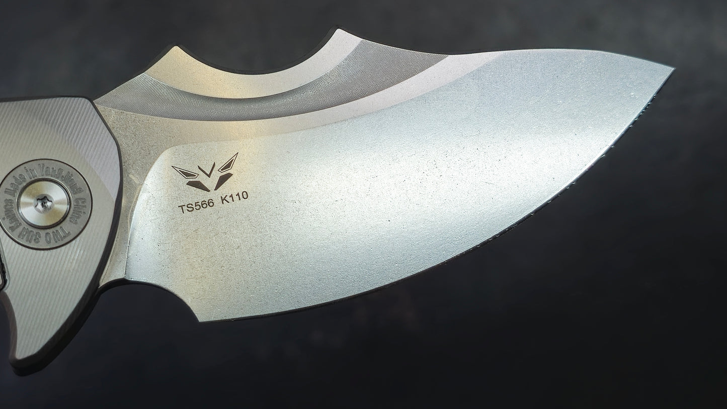 TWOSUN TS566 Micarta Titanium K110 (NEW)