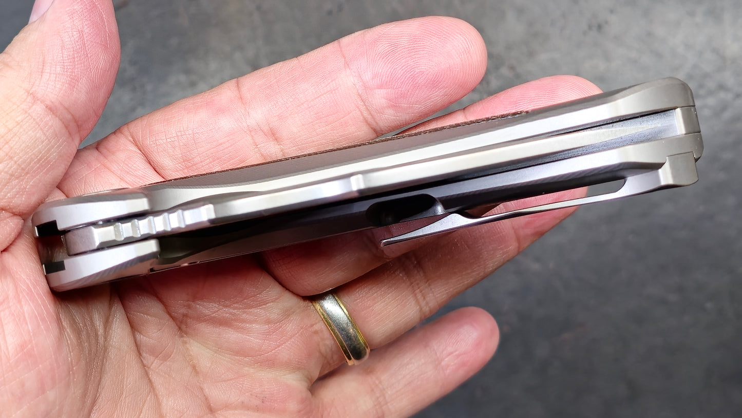 TWOSUN TS566 Micarta Titanium K110 (NEW)