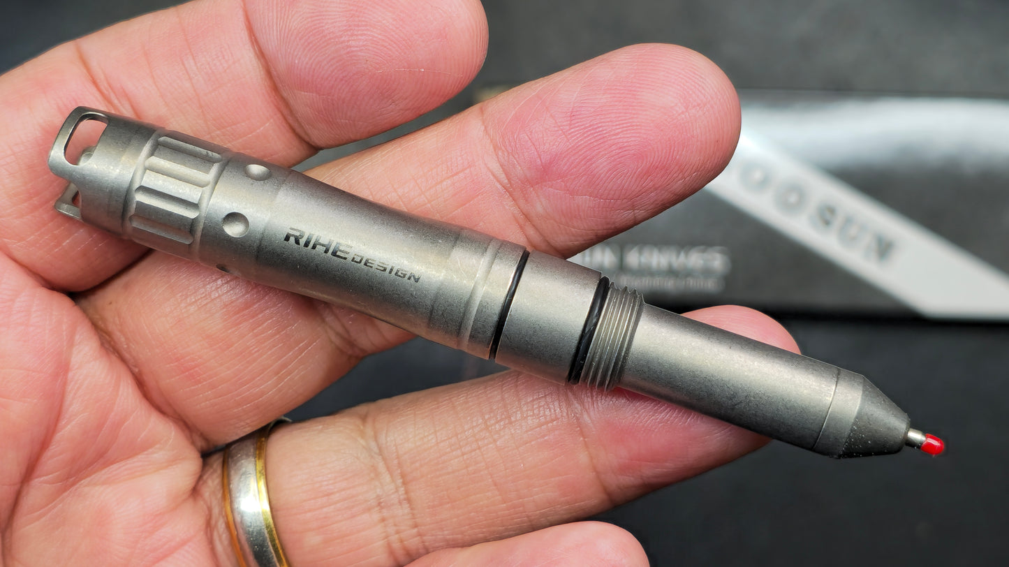 TWOSUN WS15 Titanium Whistle / Pen (NEW)