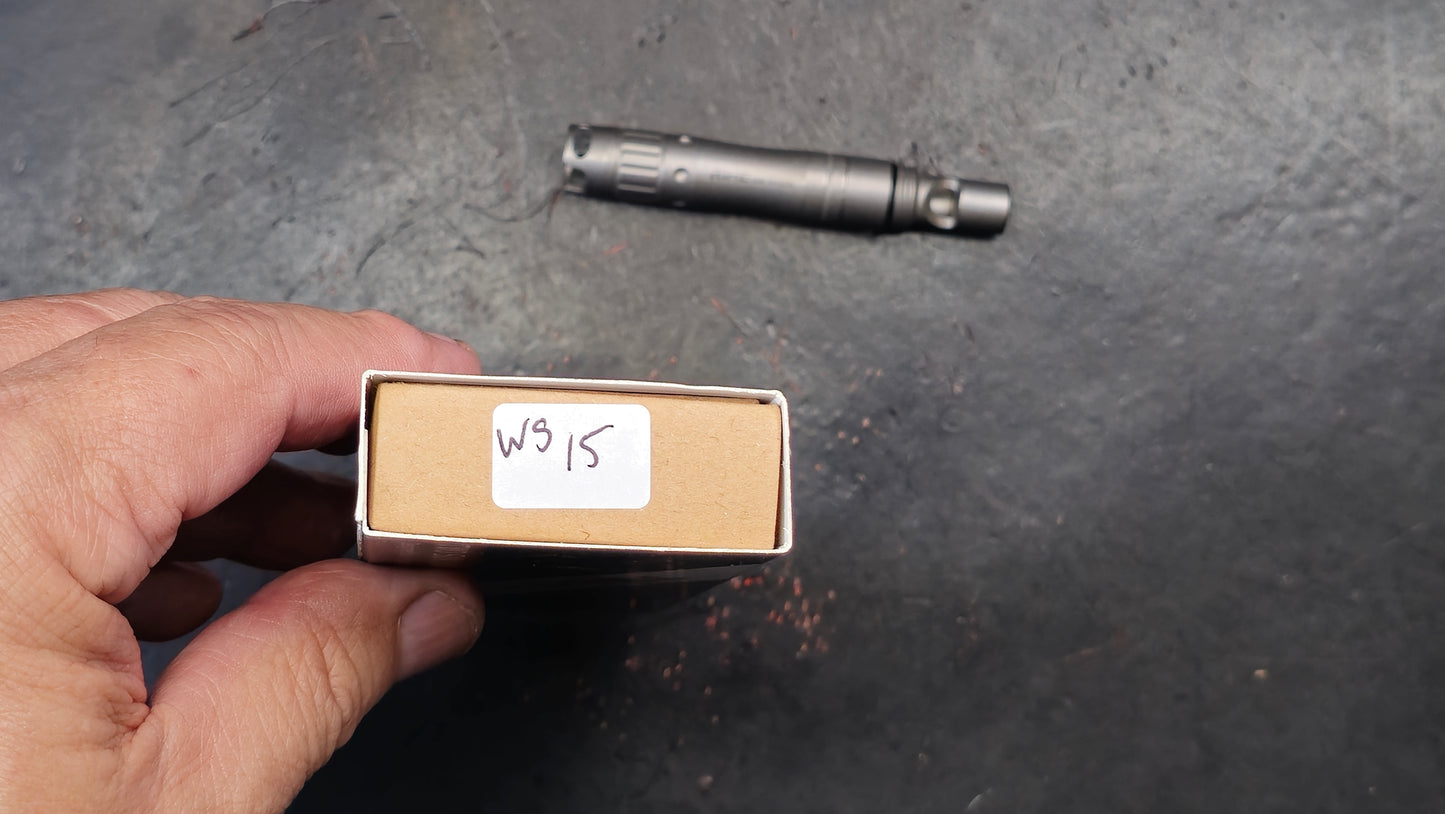 TWOSUN WS15 Titanium Whistle / Pen (NEW)