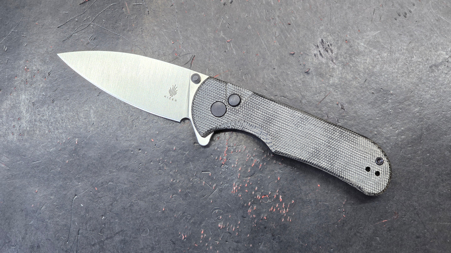 KIZER POP Micarta Nitro V (NEW)
