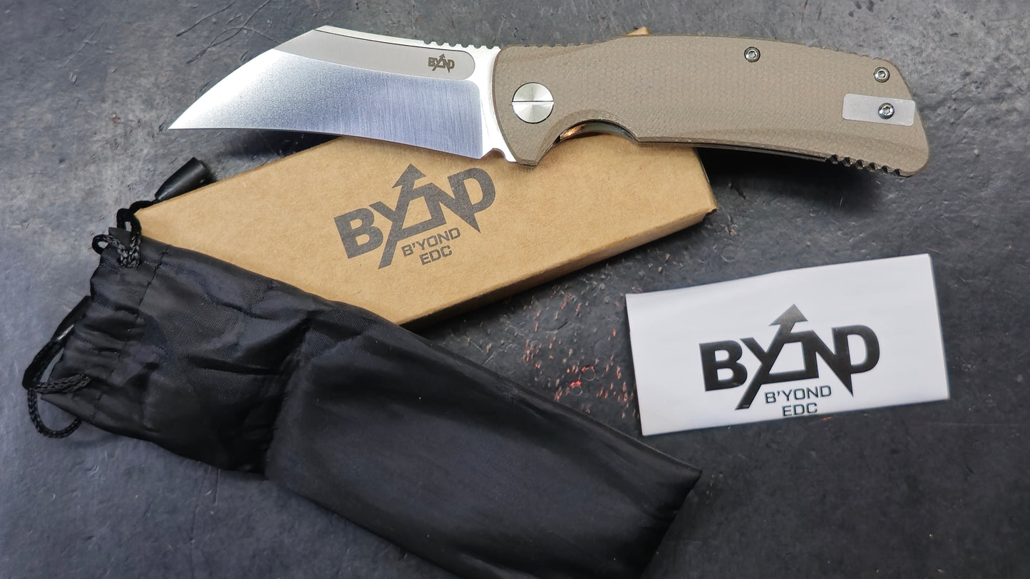 Beyond EDC Garra Green Micarta VG-10 (NEW)