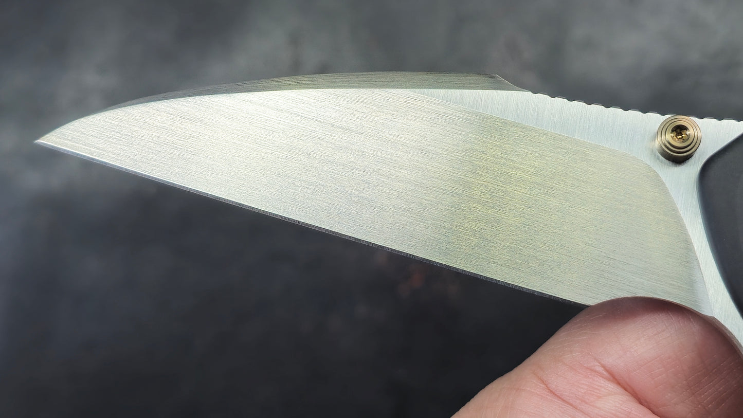 WE KNIFE Ziffius Black/Blue Titanium 20CV LIMITED (NEW)