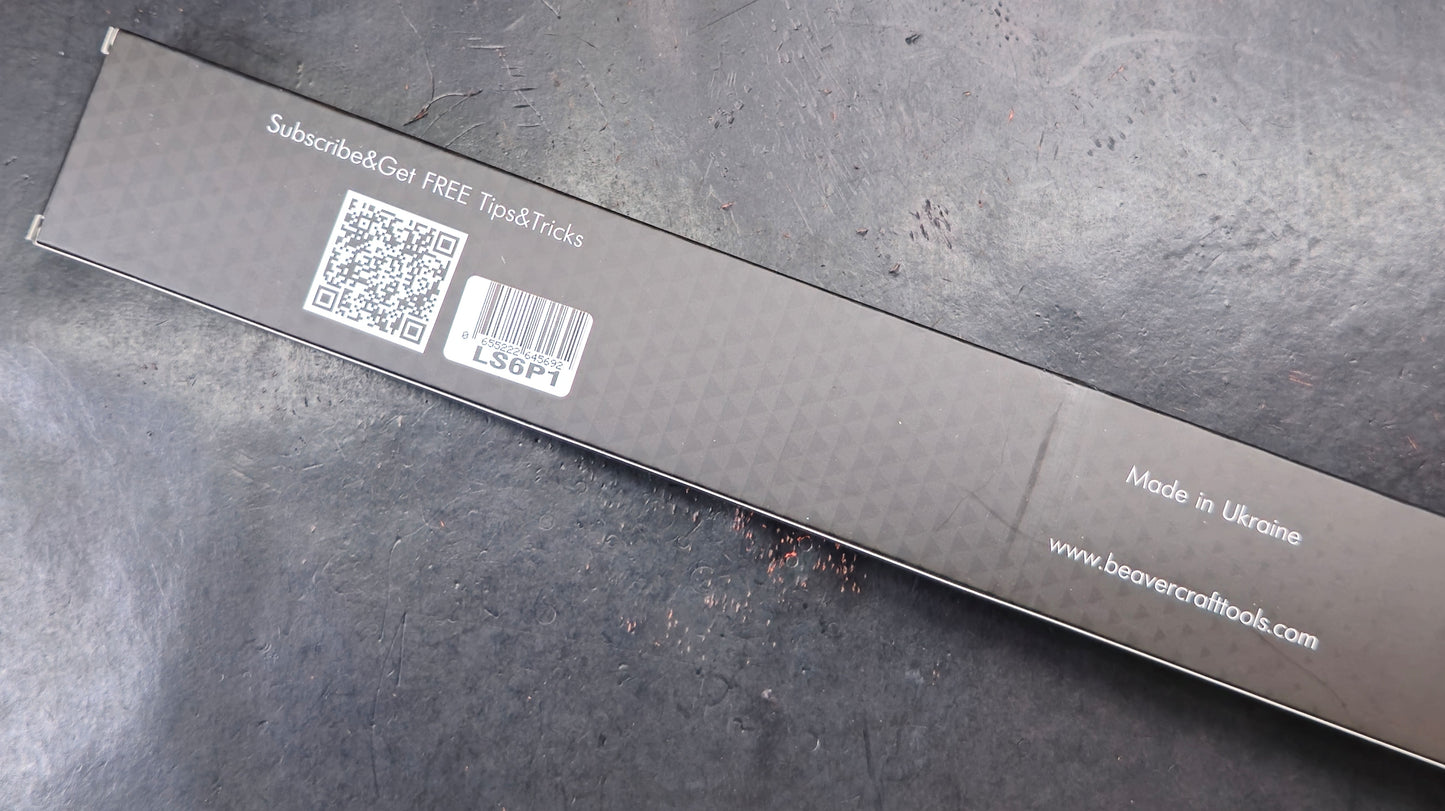 Beavercraft Leather paddle Strop w/rouge (NEW)