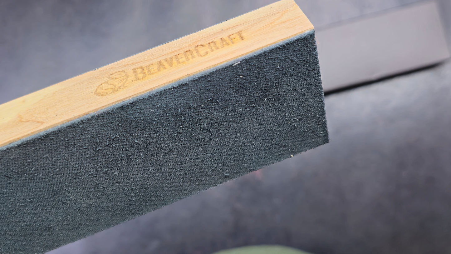 Beavercraft Leather paddle Strop w/rouge (NEW)