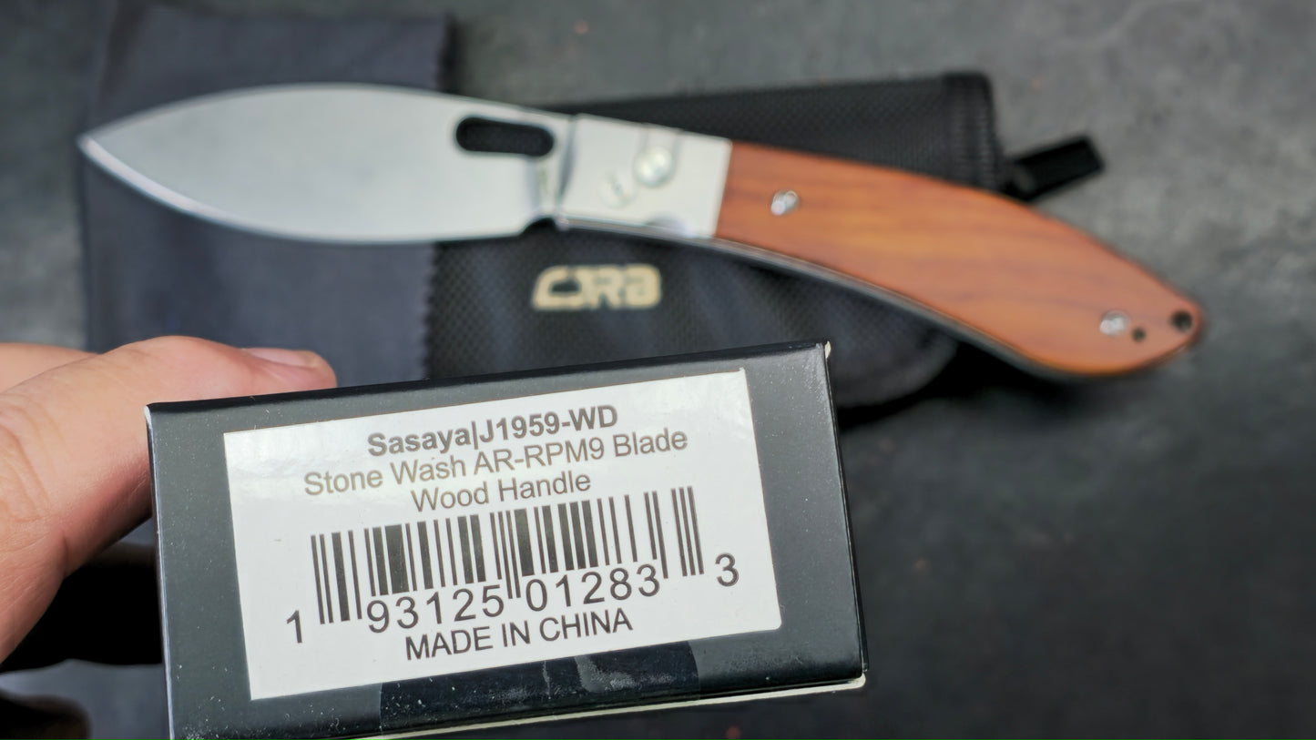 CJRB Sasaya Wood Handle AR-RPM9 (NEW)