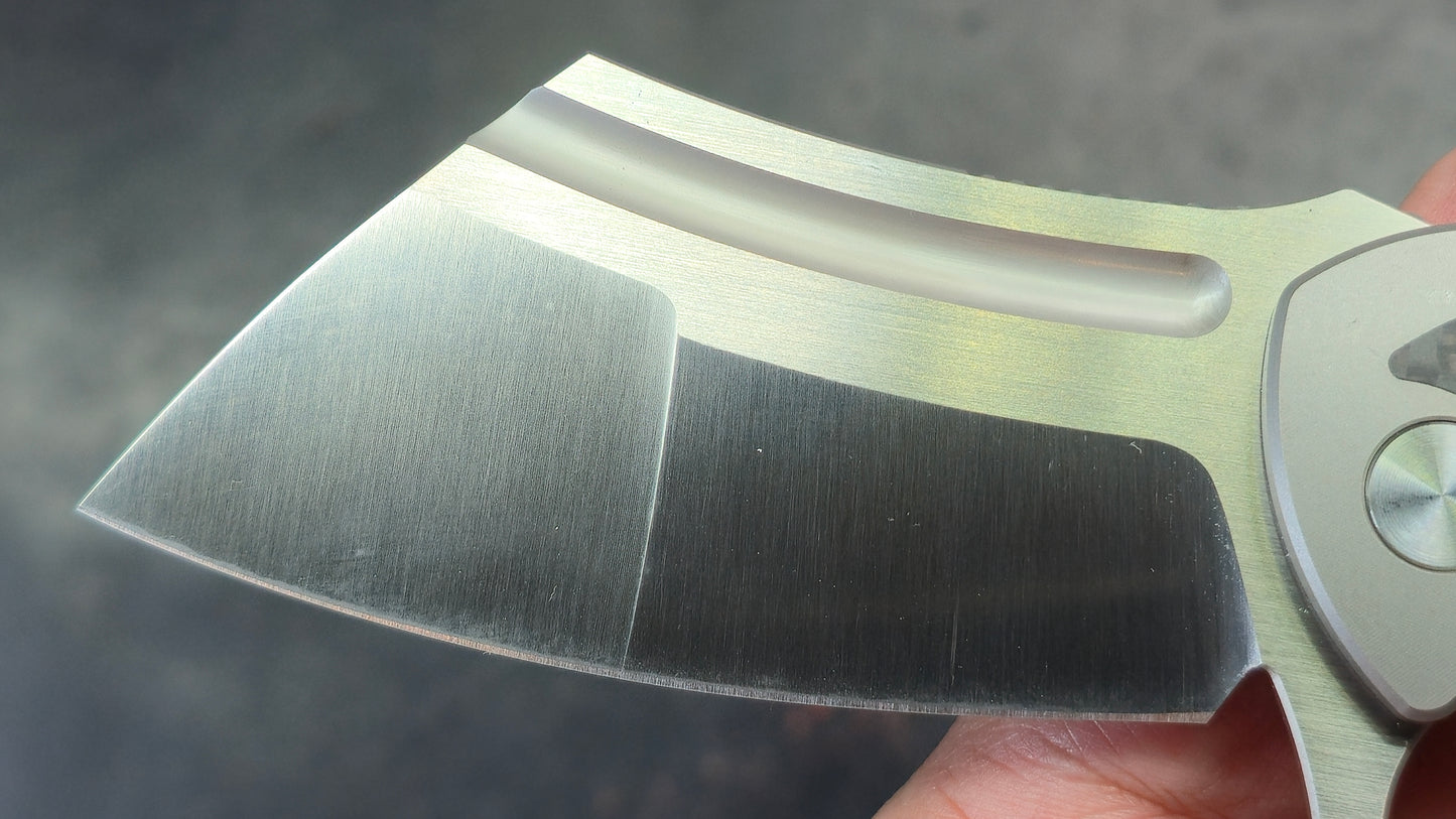Tuya Knife Hellfire Titanium Carbon Fiber S90V (NEW)
