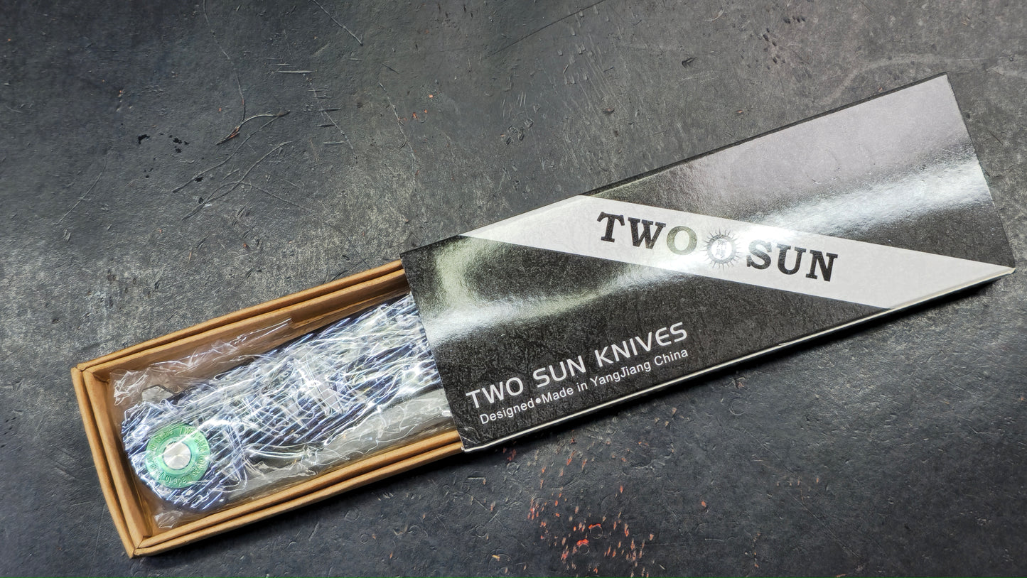 TWOSUN TS444 Blue Anodized Titanium YJ01-V1 (NEW)